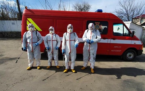 В Радомышле дезинфицировали церковь после больной