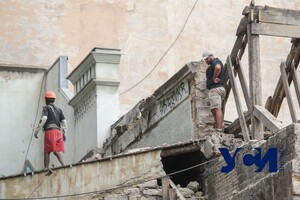 В центре Одессы снесли фасад типографии Фесенко: работы провели тайно