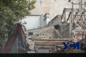 В центре Одессы снесли фасад типографии Фесенко: работы провели тайно