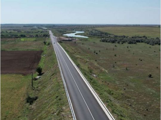 За програмою Зеленського «Велике будівництво» дорога до курортної Кирилівки стала ідеальною
