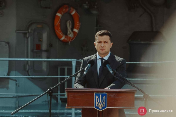 В Одессу едет президент Украины Владимир Зеленский