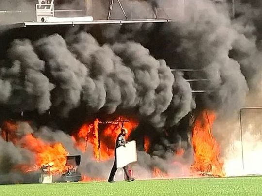 Вирішувати буде Катерина Монзуль: історичний для збірної Англії матч під загрозою зриву через пожежу