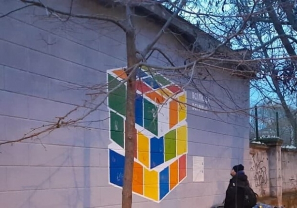 В Одессе ко Дню прав человека нарисовали мурал