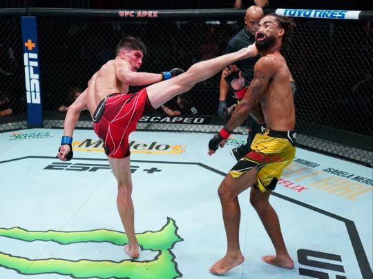 Нігерійський жах та інші: UFC представив відео найкращих нокаутів 2021 року