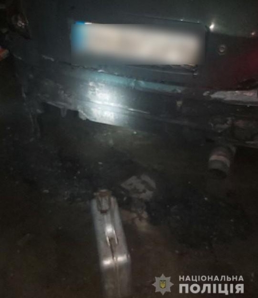 Отвергнутый одессит поджёг автомобиль бывшей подруги