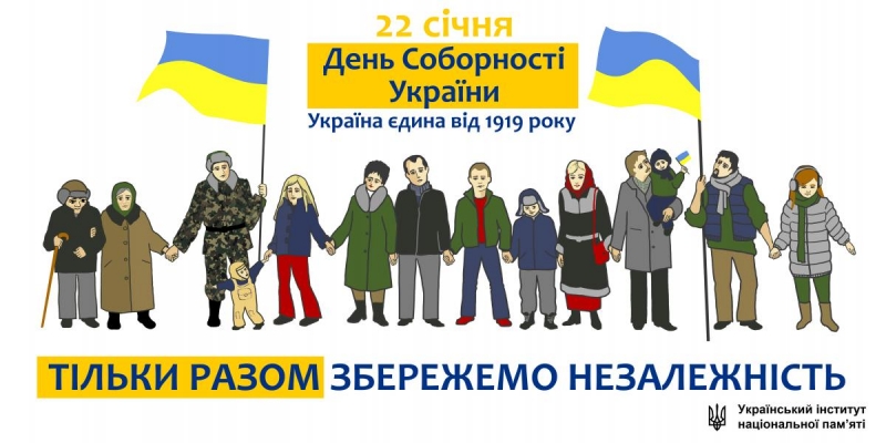 День Соборності 2022: історія, план заходів, привітання у віршах та листівках