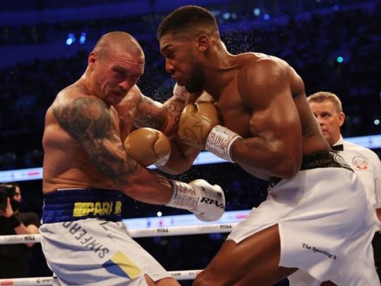 Здоров'як-чемпіон UFC дав сміливий прогноз на бій-реванш Усик — Джошуа