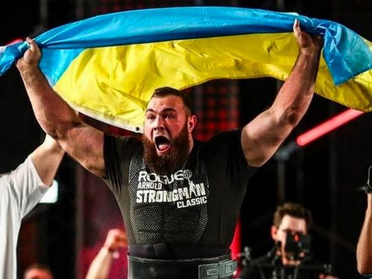 Найсильніша людина планети-2020 переказав 100 тисяч доларів на потреби української армії