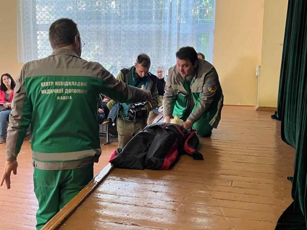 Курси невідкладної допомоги пройдуть в одній із шкіл Одеси, вхід — вільний