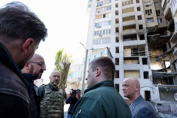 Во время визита в Одессу глава Совета Европы прятался в бомбоубежище