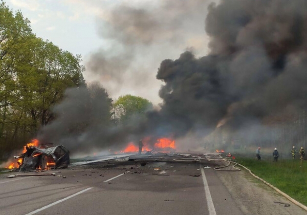 27 погибших: в Ровенской области произошло смертельное ДТП с участием маршрутки и бензовоза