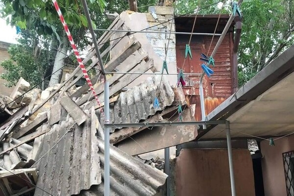 Очередной обвал: в Приморском районе Одессы обрушился дом