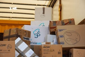 Из Италии в Одессу доставили 32 тонны гуманитарную помощь