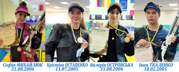 Кульова стрільба. Вперше в історії відразу чотири одеські стрільці візьмуть участь в юніорському чемпіонаті світу