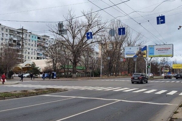 В Одессе на некоторых улицах обновили разметку 