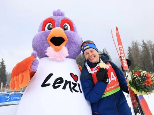 Українка Анастасія Меркушина вперше стала чемпіонкою Європи з біатлону