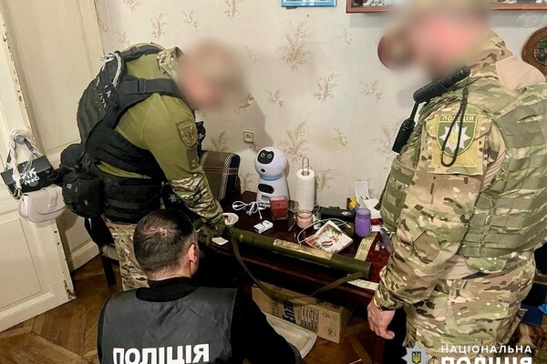 Одессит хранил дома арсенал оружия и боеприпасов