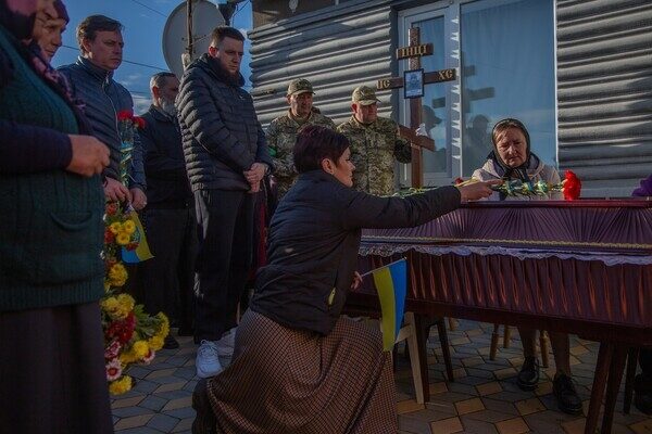 В Одесской области простились с погибшим на фронте в Луганской области пограничником 