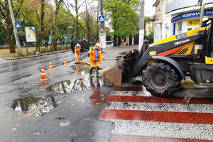 Непогода в Одессе повалила деревья: коммунальщики ликвидируют последствия (фото)