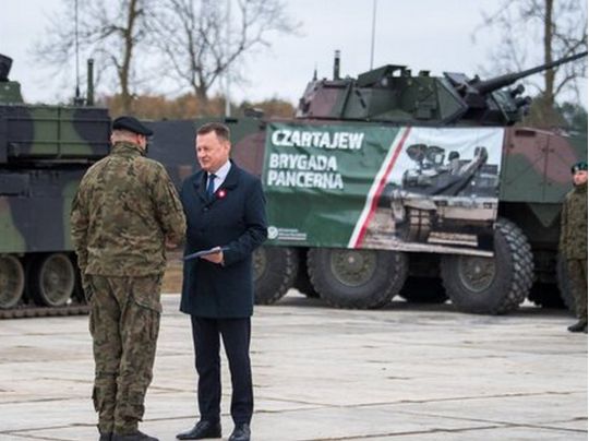 Польща посилила охорону кордону з&nbsp;білоруссю за&nbsp;допомогою танкового батальйону
