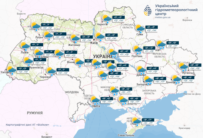 Вогкість та холод із Північної Європи йдуть в Україну: у другій декаді травня синоптики прогнозують температуру нижче за норму