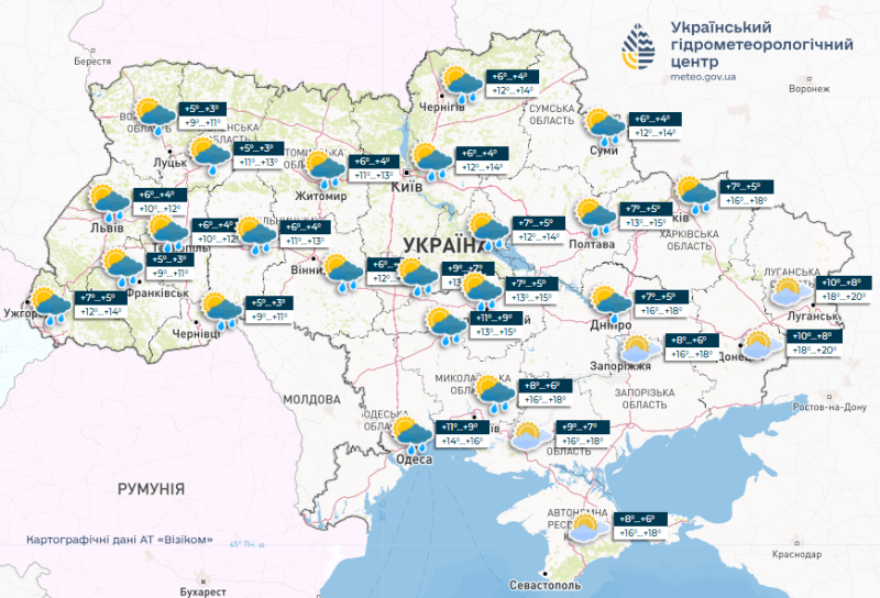Вогкість та холод із Північної Європи йдуть в Україну: у другій декаді травня синоптики прогнозують температуру нижче за норму