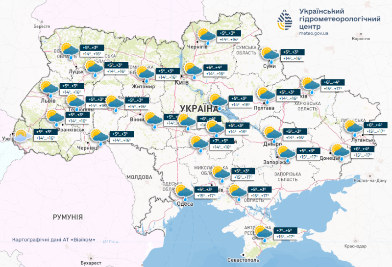 Вогкість та холод із Північної Європи йдуть в Україну: у другій декаді травня синоптики прогнозують температуру нижче за норму