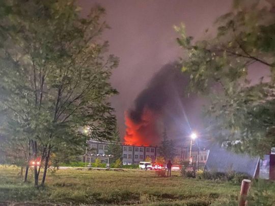 Під Брянськом уражений завод, який бере участь у&nbsp;виробництві дронів (фото, відео)
