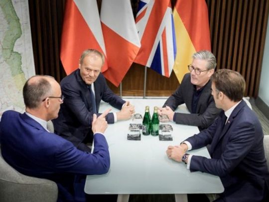 Лідери Франції, Німеччини та&nbsp;Великої Британії зустрінуться із&nbsp;Зеленським: про що&nbsp;говоритимуть
