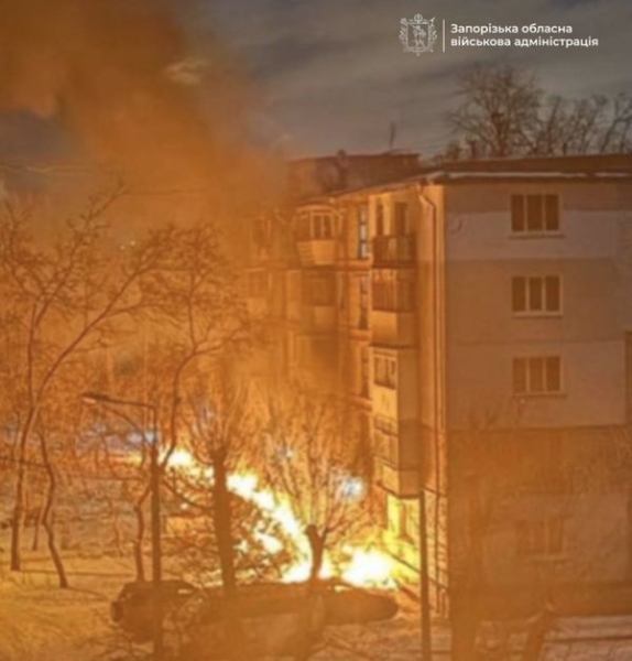 росія знову б&rsquo;є по&nbsp;цивільних: лікарня, ліцей і&nbsp;будинки під ударами дронів (фото, відео)