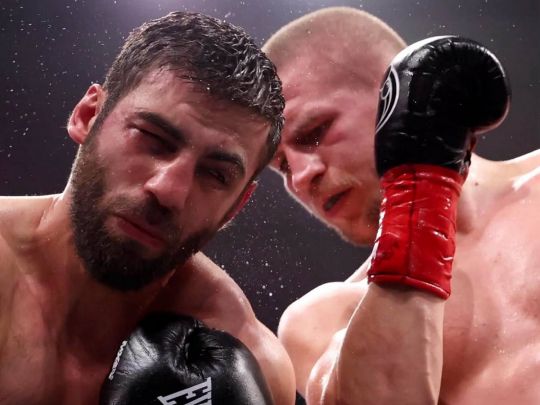 Українець Богачук здобув важку перемогу над росіянином у&nbsp;бою в&nbsp;Лас-Вегасі (відео)