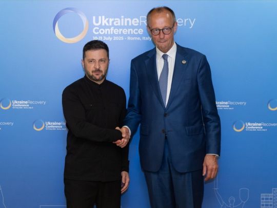&laquo;У&nbsp;росії немає шансів&raquo;: Мерц та&nbsp;Зеленський домовилися у&nbsp;Берліні про стратегічне партнерство